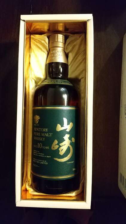 山崎10分 グリーンラベル（お酒）の商品画像 - 査定依頼日：2025年5月4日 - 最高査定価格：40,000円