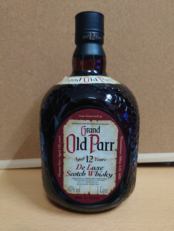 ウイスキー オールドパー （お酒）の商品画像 - 査定依頼日：2025年6月12日 - 最高査定価格：1,000円
