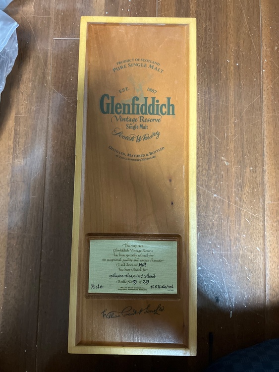 ウイスキー グレンフィディック （お酒）の商品画像 - 査定依頼日：2025年12月29日 - 最高査定価格：220,000円
