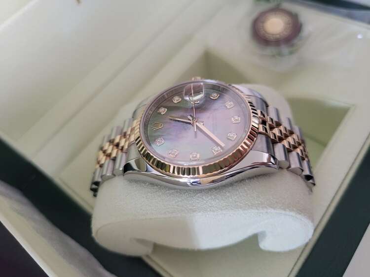 ロレックス デイトジャスト 116231NG（高級時計）の商品画像 - 査定依頼日：2025年3月1日 - 最高査定価格：1,900,000円