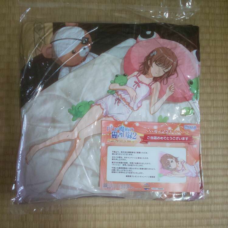 とある魔術の禁書目録 御坂美琴クッション（その他のおもちゃ）の商品画像 - 査定依頼日：2025年4月16日 - 最高査定価格：15,000円