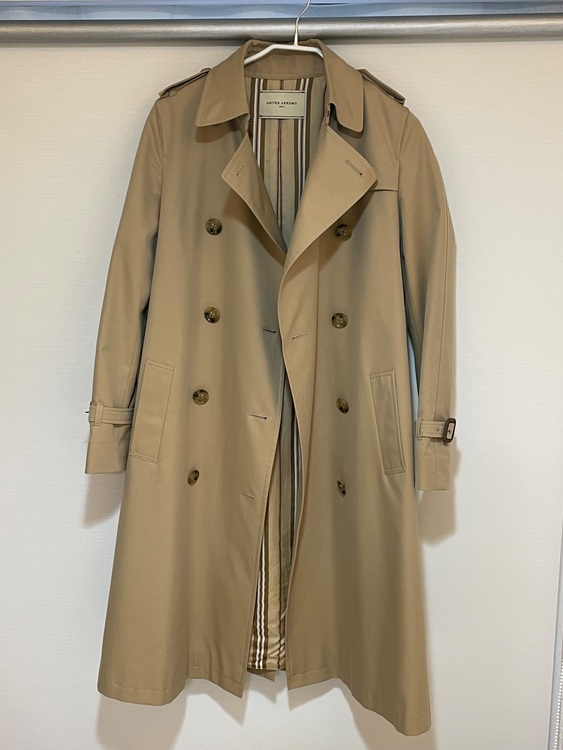 ユナイテッドアローズ　ダブルブレストトレンチコート品番1525-216-0964（古着・ファッション）の商品画像 - 査定依頼日：2025年11月10日 - 最高査定価格：500円