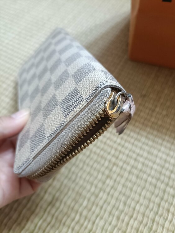 ダミエ長財布（ブランドバッグ）の商品画像 - 査定依頼日：2026年10月12日 - 最高査定価格：40,000円
