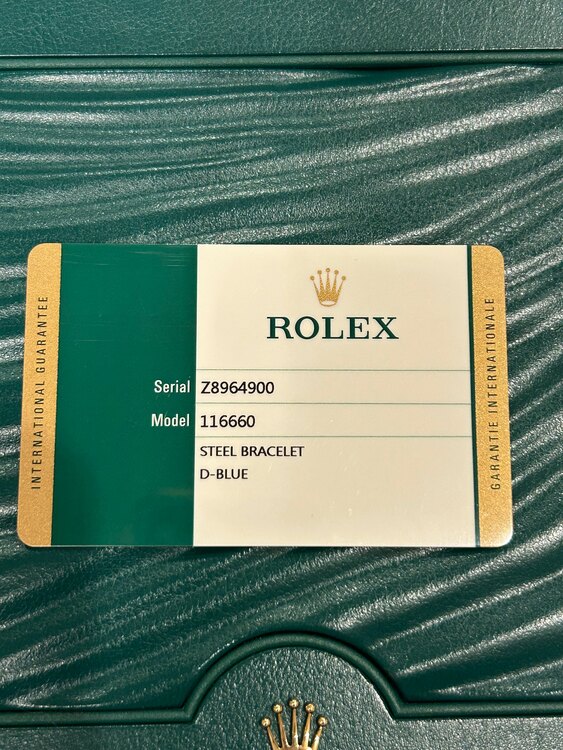 ロレックス シードゥエラー 116660（高級時計）の商品画像 - 査定依頼日：2025年4月21日 - 最高査定価格：1,750,000円