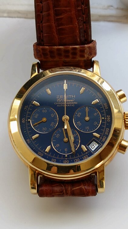 ゼニス エルプリメロ （高級時計）の商品画像 - 査定依頼日：2026年1月30日 - 最高査定価格：1,300,000円