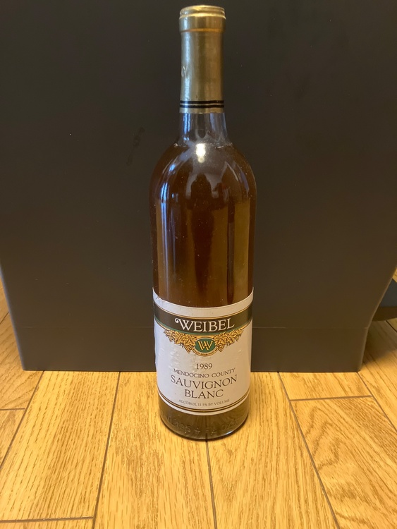 WEIBEL SAUVIGNON BLANC 1989（お酒）の商品画像 - 査定依頼日：2026年4月7日 - 最高査定価格：20円