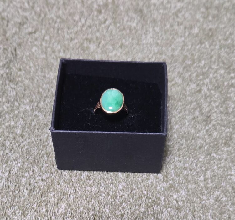 翡翠のリング（金・貴金属）の商品画像 - 査定依頼日：2025年10月30日 - 最高査定価格：45,000円