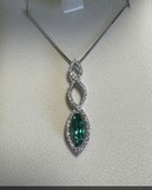 ノンオイルエメラルドネックレス（金・貴金属）の商品画像 - 査定依頼日：2026年3月7日 - 最高査定価格：100,000円