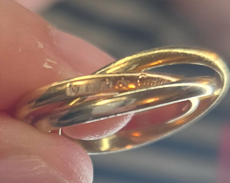 カルティエ トリニティリング9号（金・貴金属）の商品画像 - 査定依頼日：2026年10月10日 - 最高査定価格：160,000円