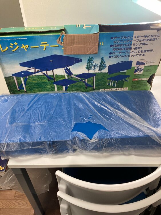 テーブル（アウトドア用品）の商品画像 - 査定依頼日：2026年3月23日 - 最高査定価格：3,000円