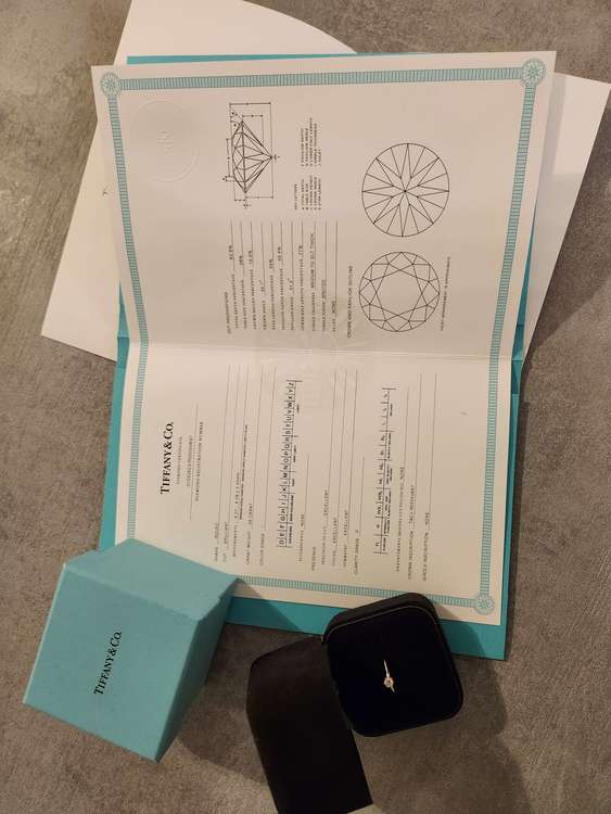 ティファニー セッティング（宝石）の商品画像 - 査定依頼日：2023年7月31日 - 最高査定価格：80,000円