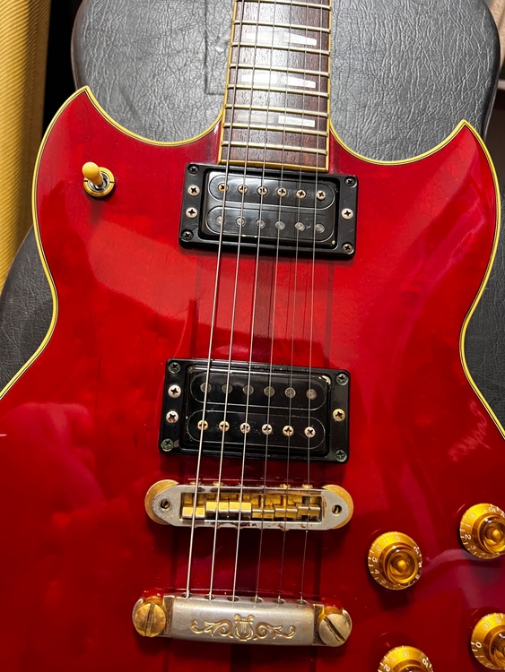 SG 1500 パーシモンレッド　1981年製（ピアノ・楽器・PA機材）の商品画像 - 査定依頼日：2026年8月9日 - 最高査定価格：100,000円
