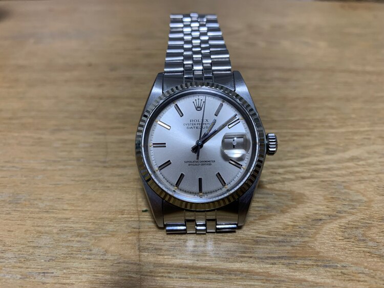 ロレックス デイトジャスト 160（高級時計）の商品画像 - 査定依頼日：2025年3月10日 - 最高査定価格：620,000円