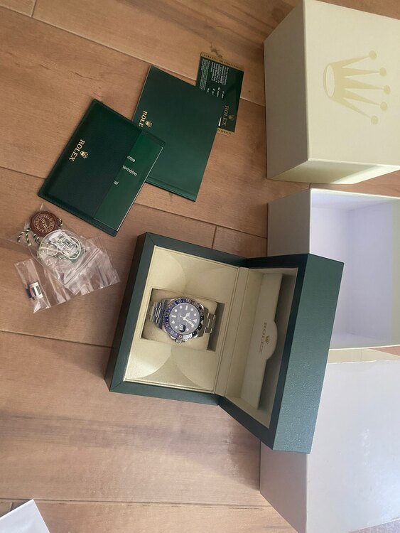 GMTマスターⅡ（高級時計）の商品画像 - 査定依頼日：2025年3月9日 - 最高査定価格：2,260,000円