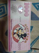 東京ディズニーギフトカード（チケット・金券）の商品画像 - 査定依頼日：2026年2月5日 - 最高査定価格：100,000円