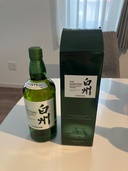 白州（お酒）の商品画像 - 査定依頼日：2026年2月21日 - 最高査定価格：9,000円