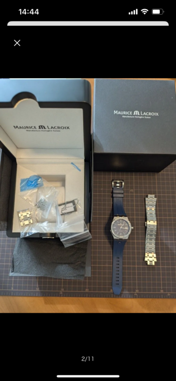 モーリスラクロア　アイコン　42（高級時計）の商品画像 - 査定依頼日：2025年5月19日 - 最高査定価格：40,000円