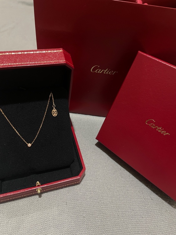 カルティエダムールネックレス（金・貴金属）の商品画像 - 査定依頼日：2026年3月26日 - 最高査定価格：246,000円