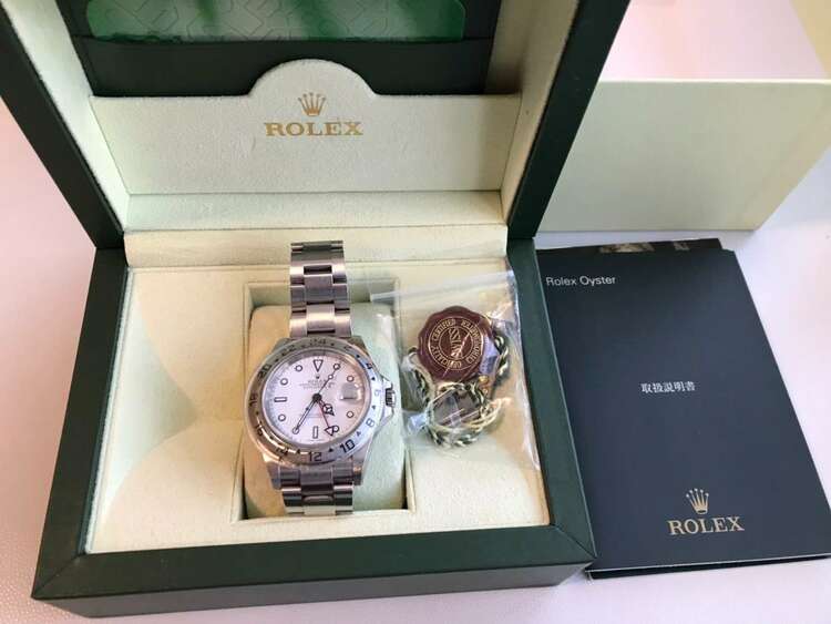 ロレックス エクスプローラー 1657（高級時計）の商品画像 - 査定依頼日：2025年2月22日 - 最高査定価格：1,100,000円