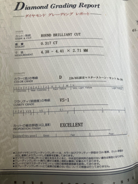 ダイヤモンドリング（宝石）の商品画像 - 査定依頼日：2025年8月14日 - 最高査定価格：30,000円