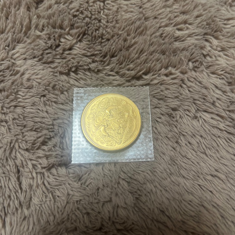 天皇御在位六十周年記念金貨（金・貴金属）の商品画像 - 査定依頼日：2025年12月3日 - 最高査定価格：450,000円