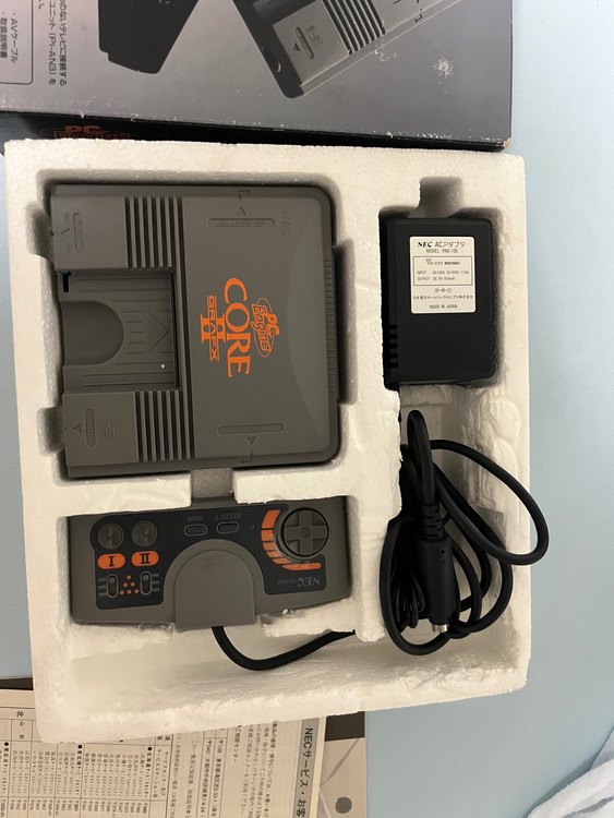 PCエンジンコアグラフィックスII（ゲーム機本体・ゲームソフト）の商品画像 - 査定依頼日：2023年8月13日 - 最高査定価格：14,000円