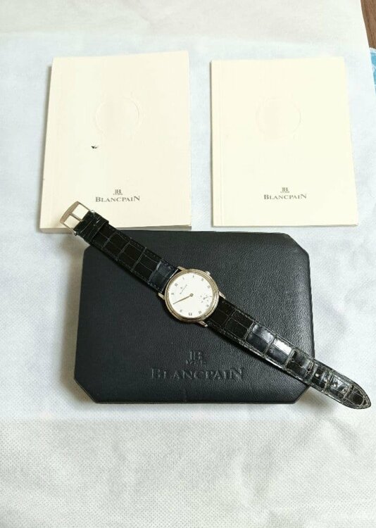 BLANCPAIN　ヴィルレ　ウルトラスリム（高級時計）の商品画像 - 査定依頼日：2025年12月21日 - 最高査定価格：380,000円