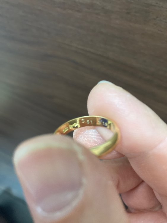 金リング　婚約指輪（金・貴金属）の商品画像 - 査定依頼日：2022年8月14日 - 最高査定価格：30,000円