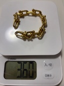 ティファニー　ハードウェア　ラージランク　ブレスレット　イエローゴールド（金・貴金属）の商品画像 - 査定依頼日：2026年4月5日 - 最高査定価格：1,550,000円