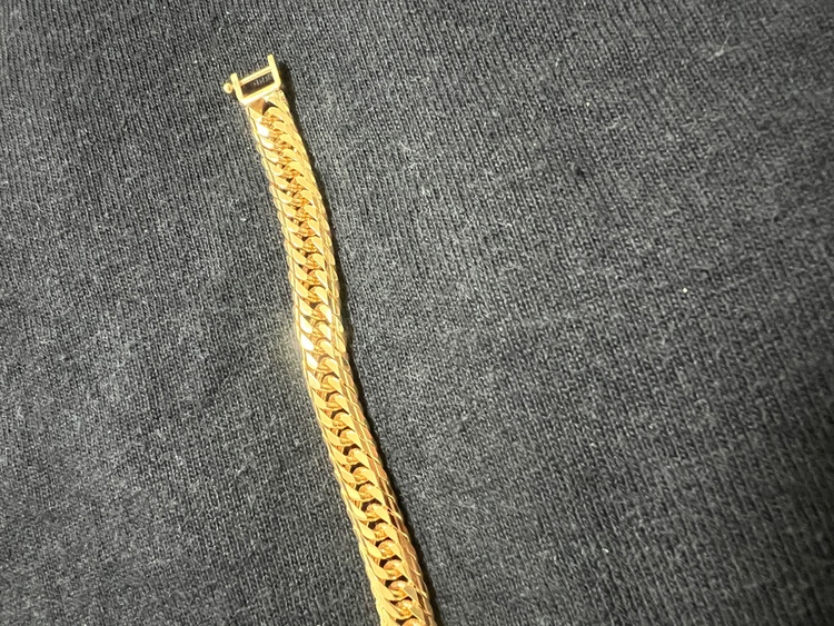 喜平16面ブレスレット20g（金・貴金属）の商品画像 - 査定依頼日：2025年12月29日 - 最高査定価格：100,000円