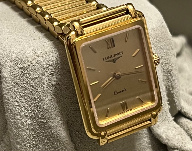 ロンジンレディース18金時計（高級時計）の商品画像 - 査定依頼日：2025年9月22日 - 最高査定価格：600,000円