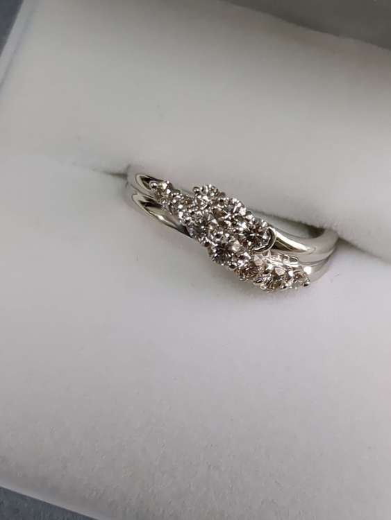 Pt900 0.50ct ダイヤリング　４㌘（金・貴金属）の商品画像 - 査定依頼日：2023年7月18日 - 最高査定価格：21,000円