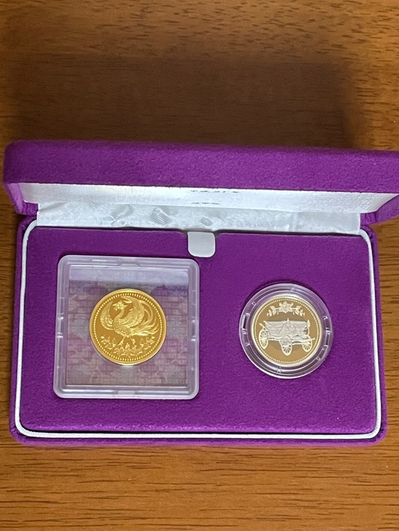 天皇陛下御在位三十年記念 金貨幣 プルーフ貨幣セット（金・貴金属）の商品画像 - 査定依頼日：2026年1月11日 - 最高査定価格：480,000円