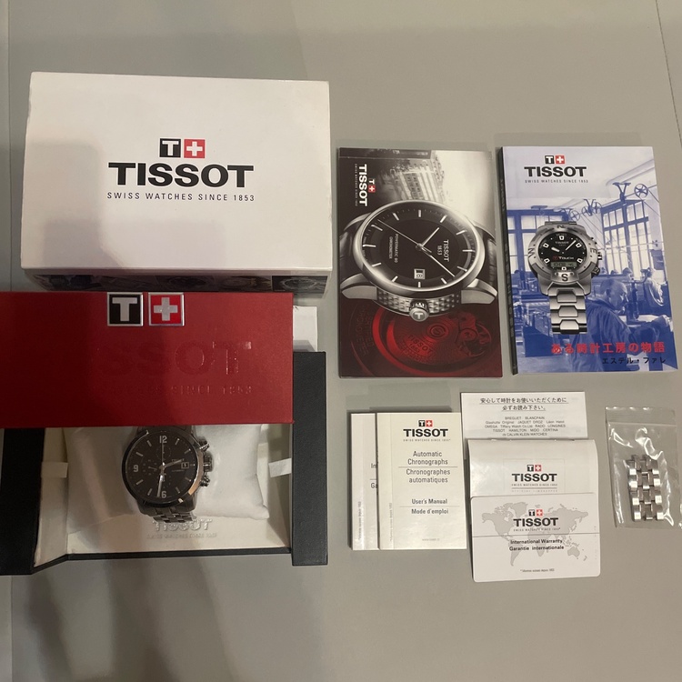 TISSOT PRC 200 オートマティック クロノグラフ（高級時計）の商品画像 - 査定依頼日：2025年12月12日 - 最高査定価格：20,000円