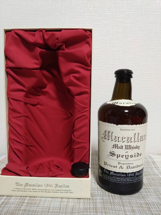 ザ・マッカラン 1841 レプリカ（お酒）の商品画像 - 査定依頼日：2025年8月4日 - 最高査定価格：84,000円