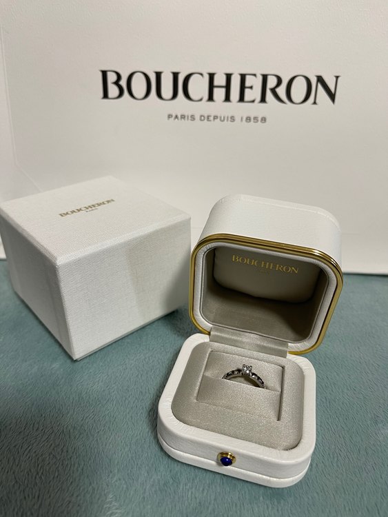 ブシュロン キャトル クル ド パリ ソリテール リング（宝石）の商品画像 - 査定依頼日：2023年6月4日 - 最高査定価格：80,000円