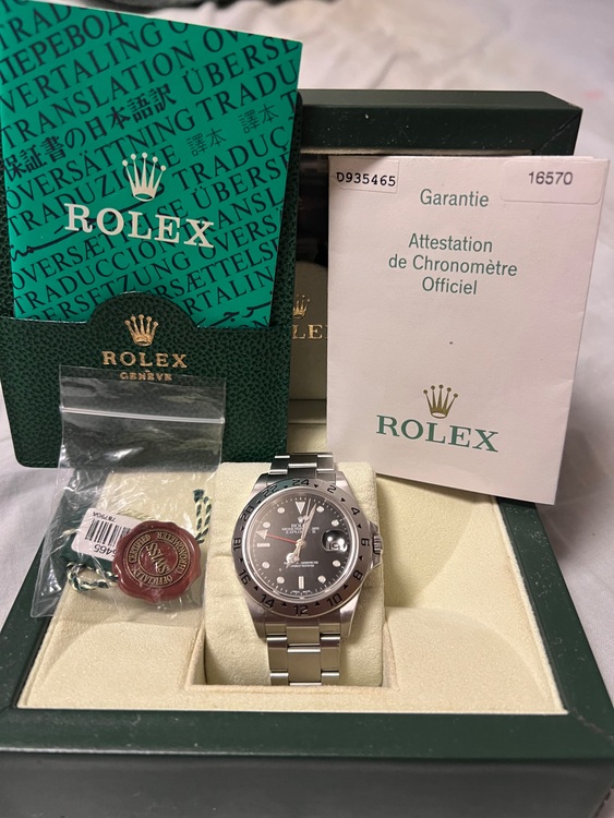 ロレックス エクスプローラー 1657（高級時計）の商品画像 - 査定依頼日：2025年9月16日 - 最高査定価格：1,030,000円