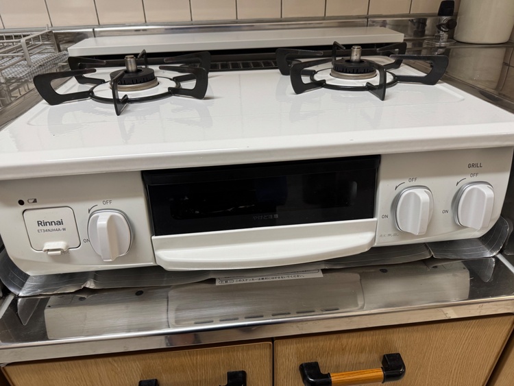 ガスコンロ（家電）の商品画像 - 査定依頼日：2026年4月17日 - 最高査定価格：2,500円