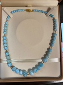 ラリマー18kコンビネックレス（金・貴金属）の商品画像 - 査定依頼日：2025年10月25日 - 最高査定価格：3,000円