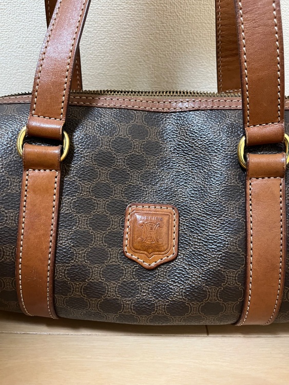 マカダム柄　ボストンバッグ（ブランドバッグ）の商品画像 - 査定依頼日：2025年9月14日 - 最高査定価格：50,000円