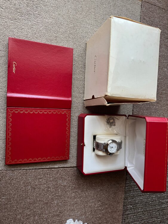 カルティエ パシャ w31044m7¥（高級時計）の商品画像 - 査定依頼日：2025年4月9日 - 最高査定価格：220,000円