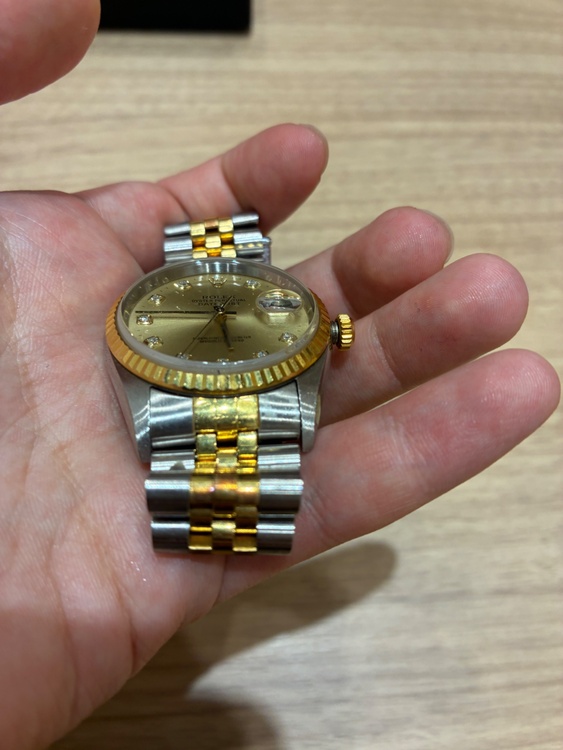 ロレックス デイトジャスト 16233（高級時計）の商品画像 - 査定依頼日：2026年3月12日 - 最高査定価格：1,080,000円