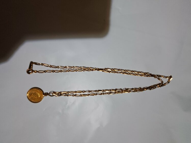 メープルリーフ金貨　1/10 オンス　ネックレス　 総重量10g（金・貴金属）の商品画像 - 査定依頼日：2026年10月13日 - 最高査定価格：170,000円