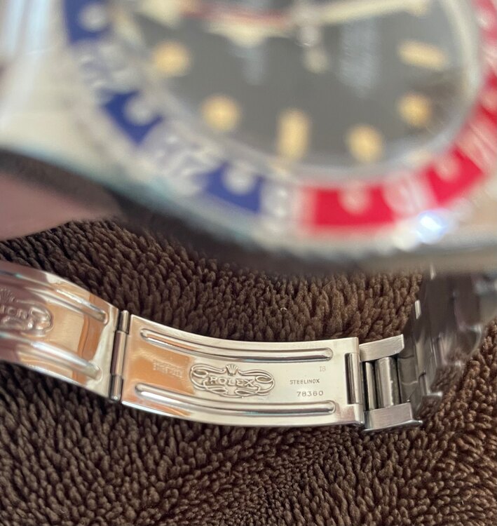 ロレックス GMTマスター 7836（高級時計）の商品画像 - 査定依頼日：2025年3月22日 - 最高査定価格：1,600,000円