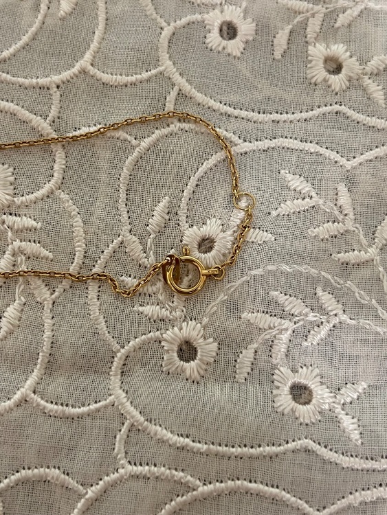 18金ネックレスアズキチェーン（金・貴金属）の商品画像 - 査定依頼日：2025年10月18日 - 最高査定価格：50,000円