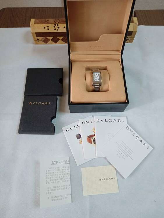 BVLGARI　レッタンゴロ（高級時計）の商品画像 - 査定依頼日：2025年2月8日 - 最高査定価格：45,000円