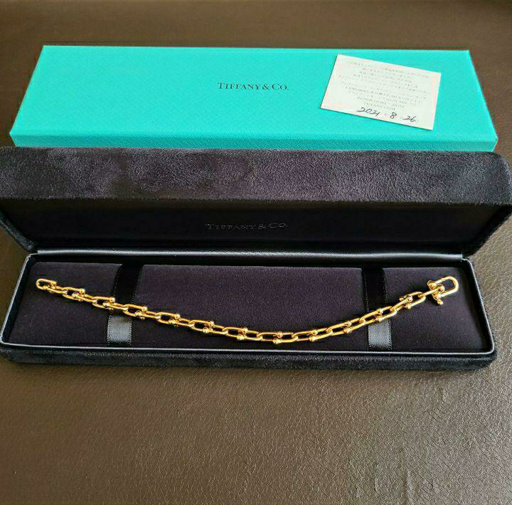 ティファニー ハードウェア ブレスレット ローズゴールド（金・貴金属）の商品画像 - 査定依頼日：2022年5月19日 - 最高査定価格：230,000円