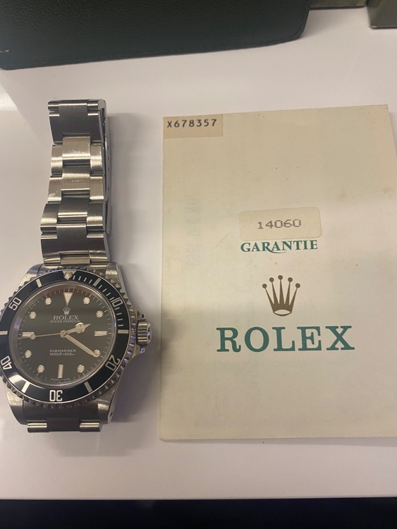 ロレックス サブマリーナー 1406（高級時計）の商品画像 - 査定依頼日：2025年6月15日 - 最高査定価格：1,350,000円