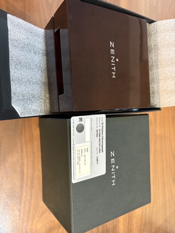 ゼニス エルプリメロ 03.2080.42021/01.C49（高級時計）の商品画像 - 査定依頼日：2026年1月19日 - 最高査定価格：520,000円