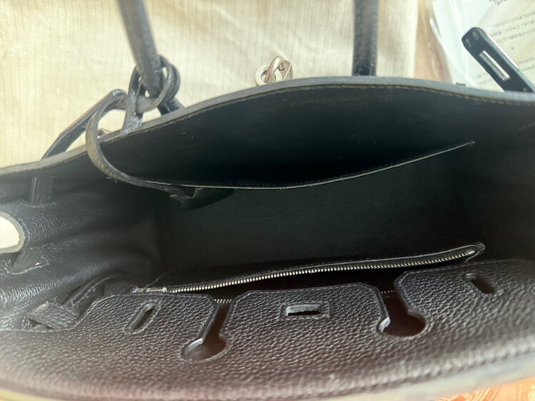バーキン黒シルバー金具25（ブランドバッグ）の商品画像 - 査定依頼日：2025年5月11日 - 最高査定価格：2,400,000円